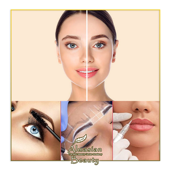 مراحل میکروپیگمنتیشن ابرو و چشم و لب